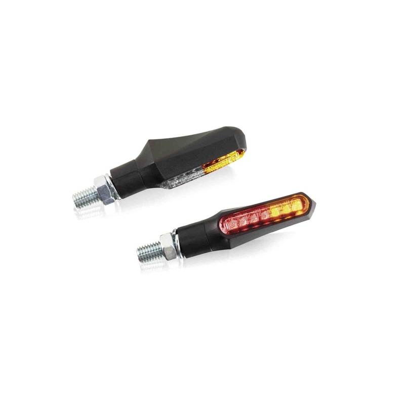 Turn signals PUIG CURVE Negru front, homologated
