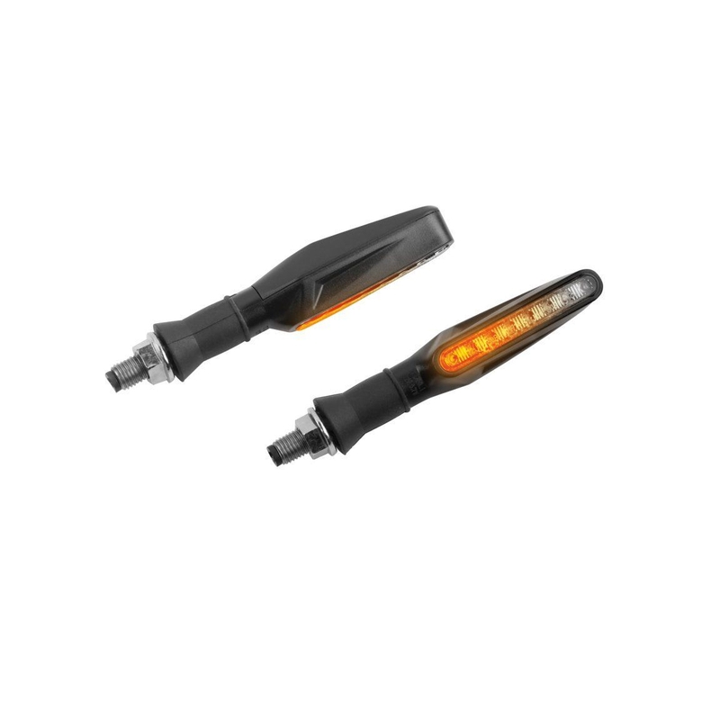 Sequentials turn signals PUIG PIN Negru homologated