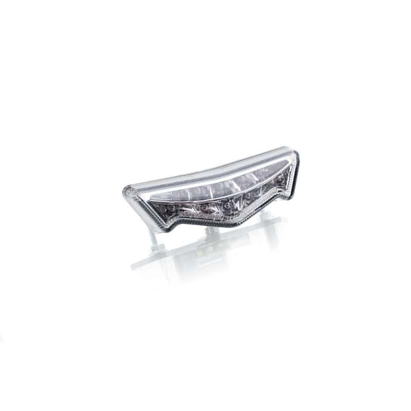 Brake rear light PUIG SMILE II (83 x 20 mm) clear lens with license light