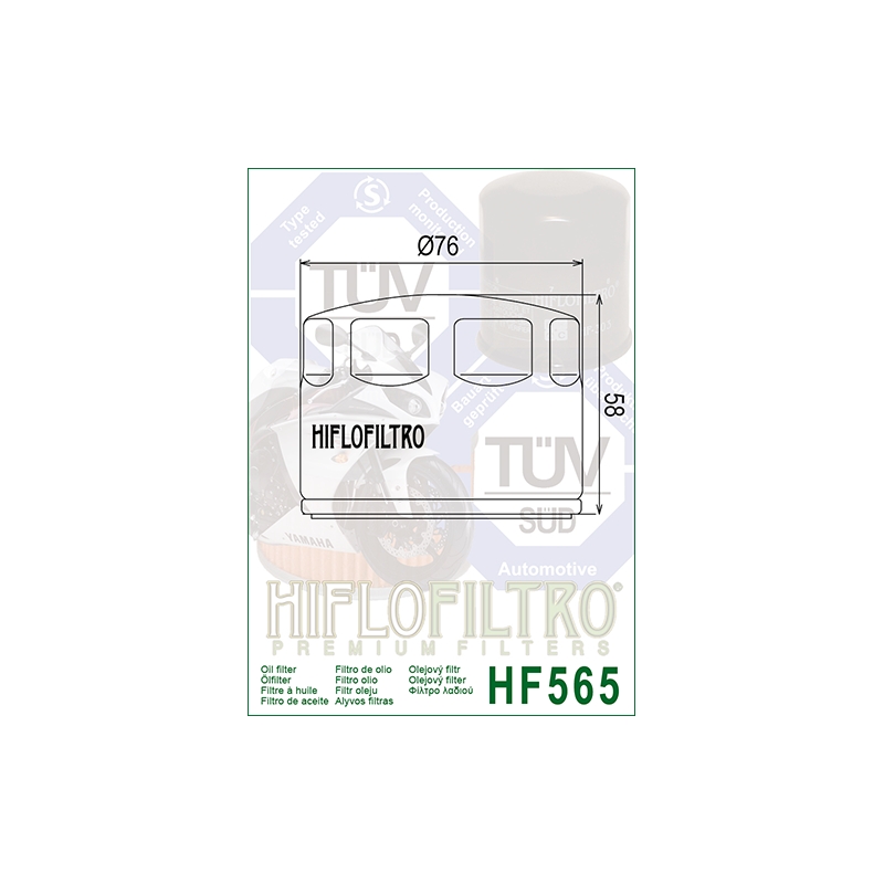 Filtru de ulei HIFLOFILTRO