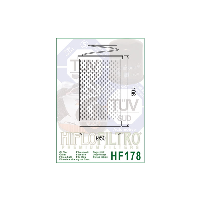 Filtru de ulei HIFLOFILTRO