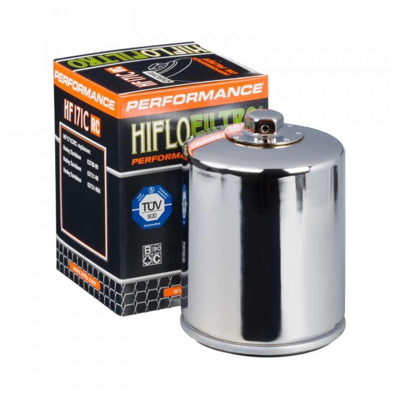 Filtru de ulei HIFLOFILTRO Race Cromat