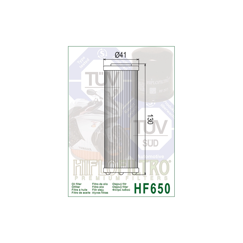 Filtru de ulei HIFLOFILTRO
