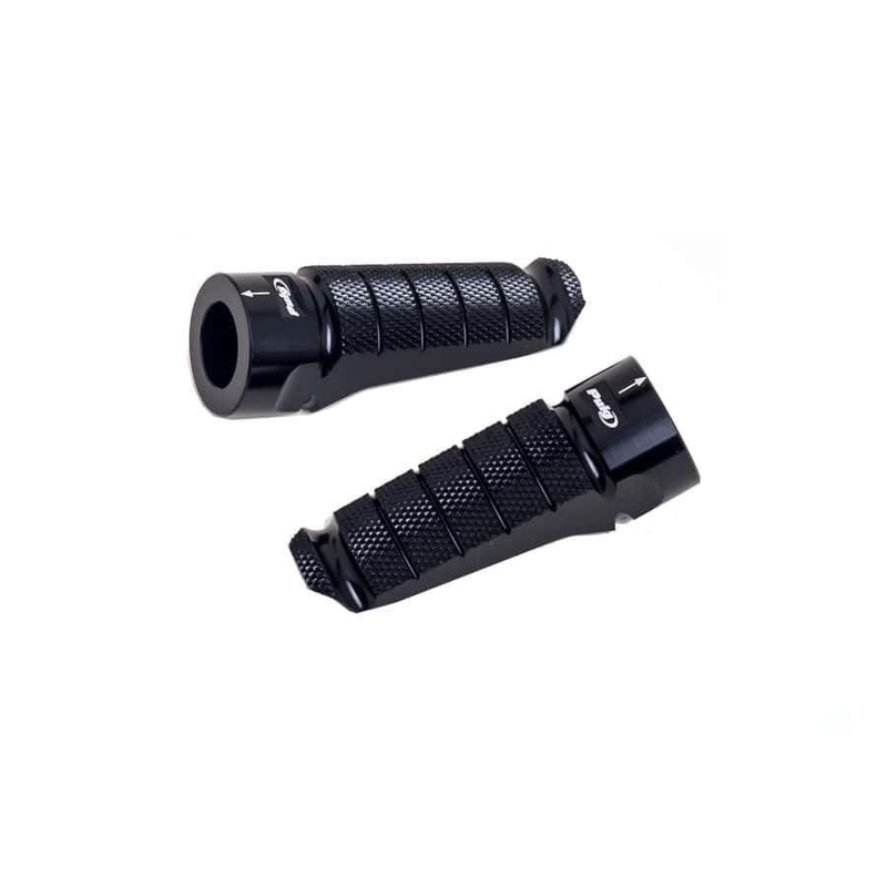 Footpegs without adapters PUIG RACING Negru
