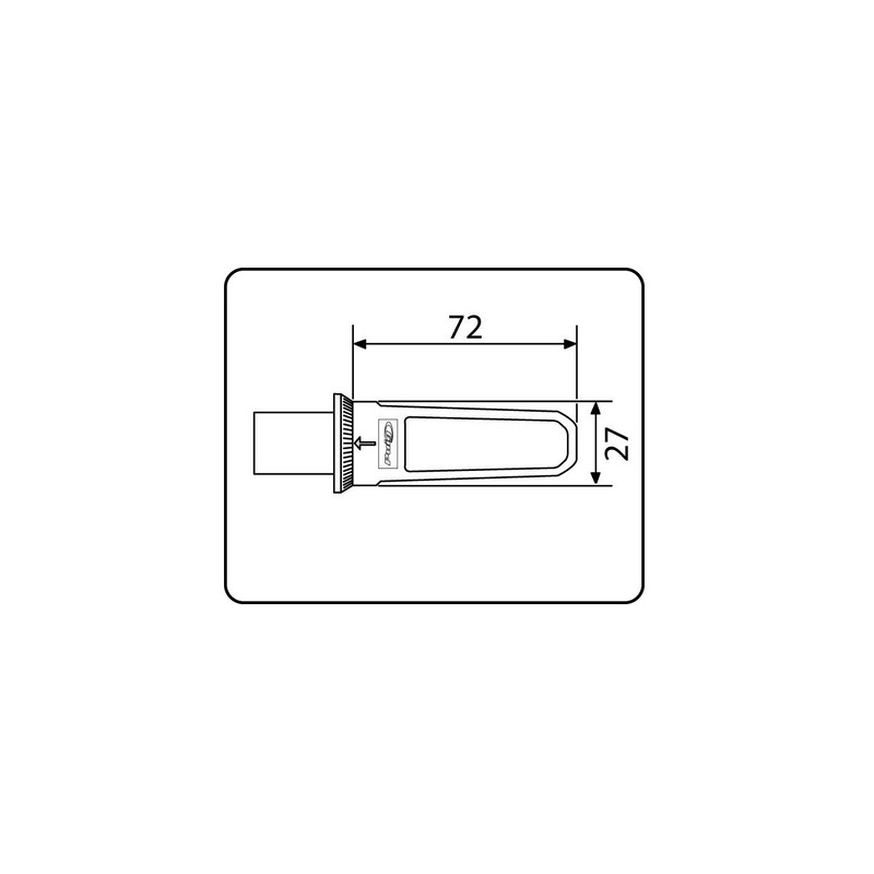 Footpegs without adapters PUIG SPORT Albastru with rubber lichidare