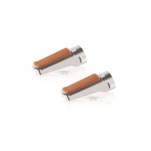 Footpegs without adapters PUIG SPORT VINTAGE 9189P argintiu