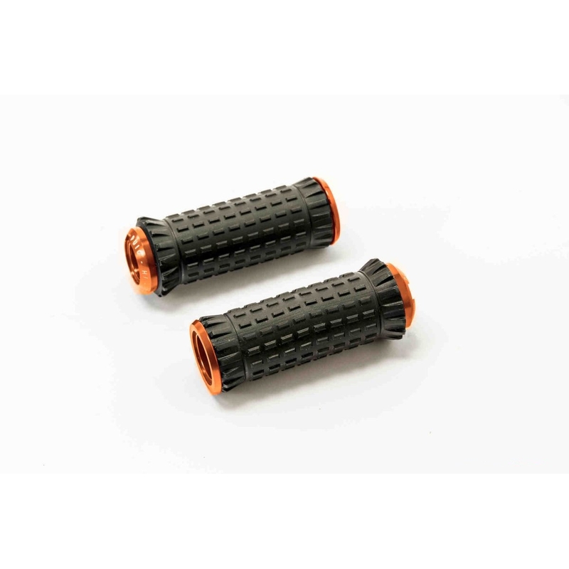 Footpegs without adapters PUIG R-FIGHTER S portocaliu