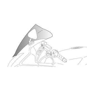 Windscreen PUIG RACING 1650H smoke