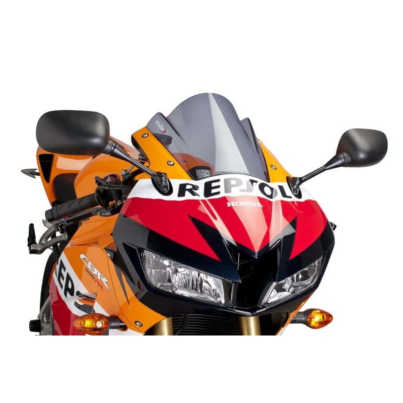 Parbriz PUIG RACING smoke pentru HONDA CBR 600 RR 2013-2016