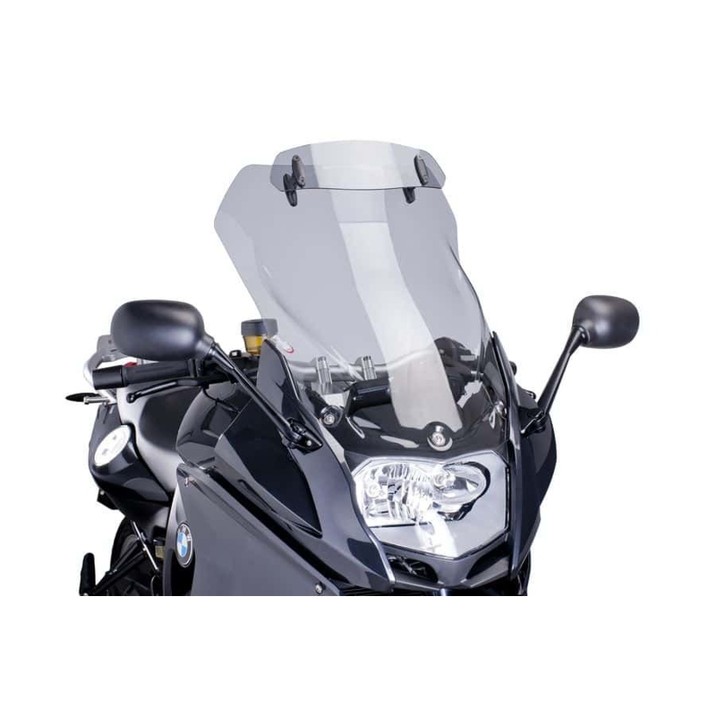 Parbriz PUIG TOURING WITH VISOR smoke pentru BMW F 800 GT 2013-2018