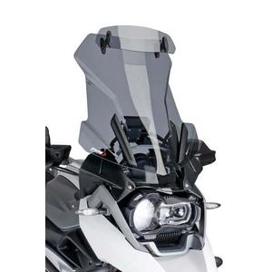 Windscreen PUIG TOURING WITH VISOR 6504H smoke