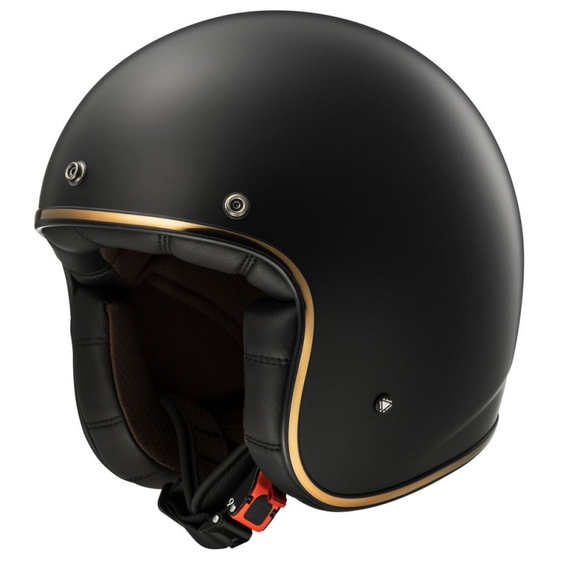 Cască deschisă LS2 OF583 Bobber Solid Black Matte