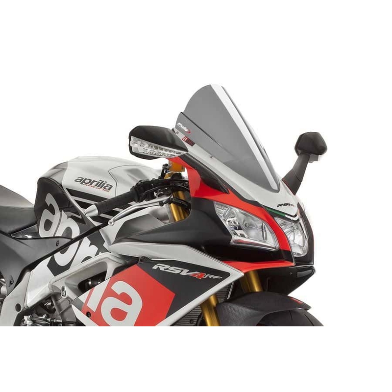 Parbriz PUIG RACING smoke pentru APRILIA RSV4 1000 R (Factory) 2015-2020
