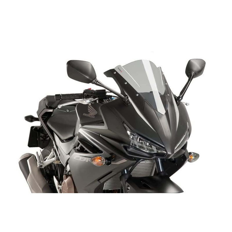 Parbriz PUIG RACING smoke pentru HONDA CBR 500 R 2016-2018