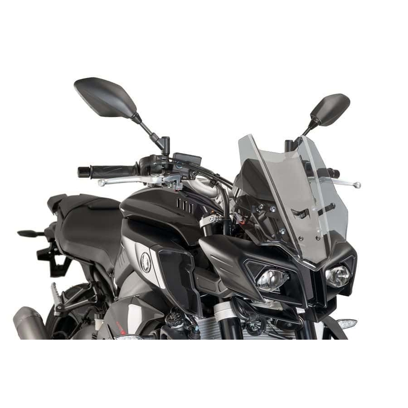 Parbriz PUIG RACING smoke pentru YAMAHA MT-10 1000 2016-2019