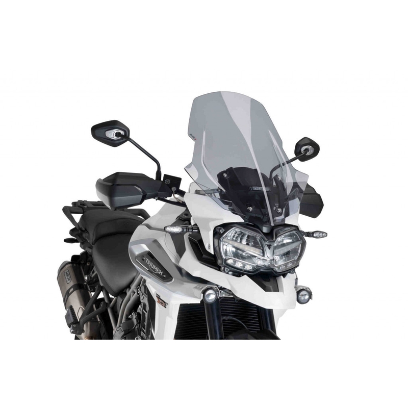 Parbriz PUIG TOURING smoke pentru TRIUMPH Tiger 1200 Explorer / GT Explorer 2018-2019