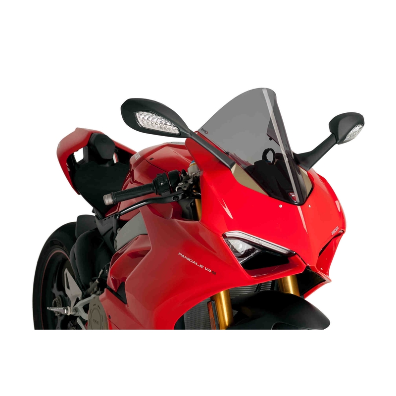 Parbriz PUIG RACING dark smoke pentru DUCATI Panigale V2 950 2020-2024
