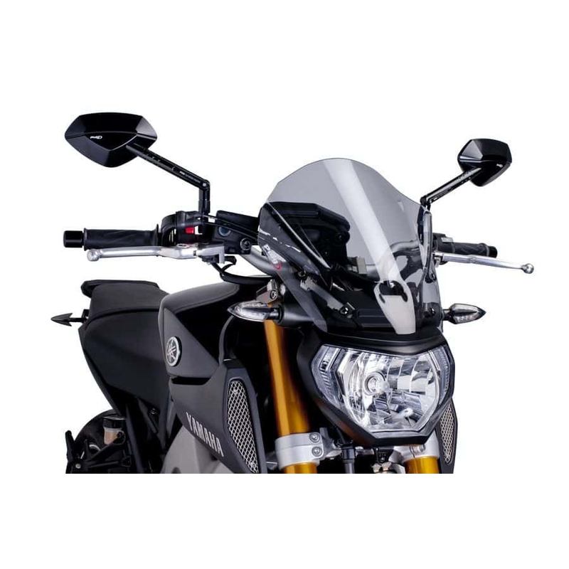 Parbriz PUIG NEW. GEN TOURING smoke pentru YAMAHA MT-09 850 / 890 2013-2016