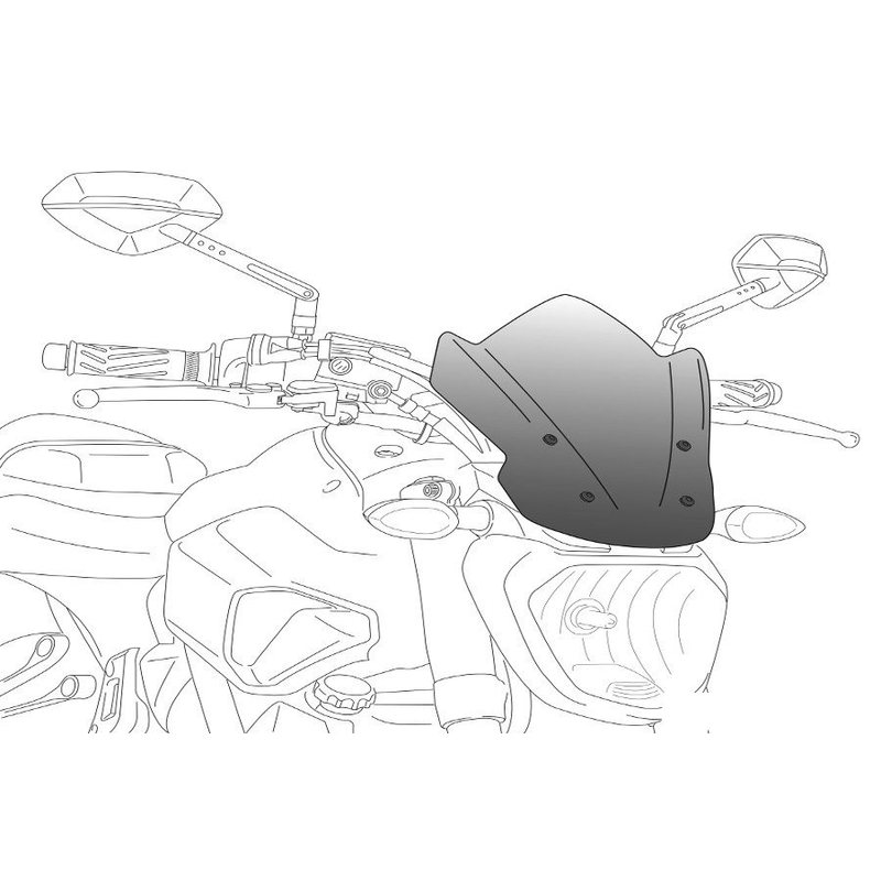 Parbriz PUIG NEW GEN. SPORT smoke
