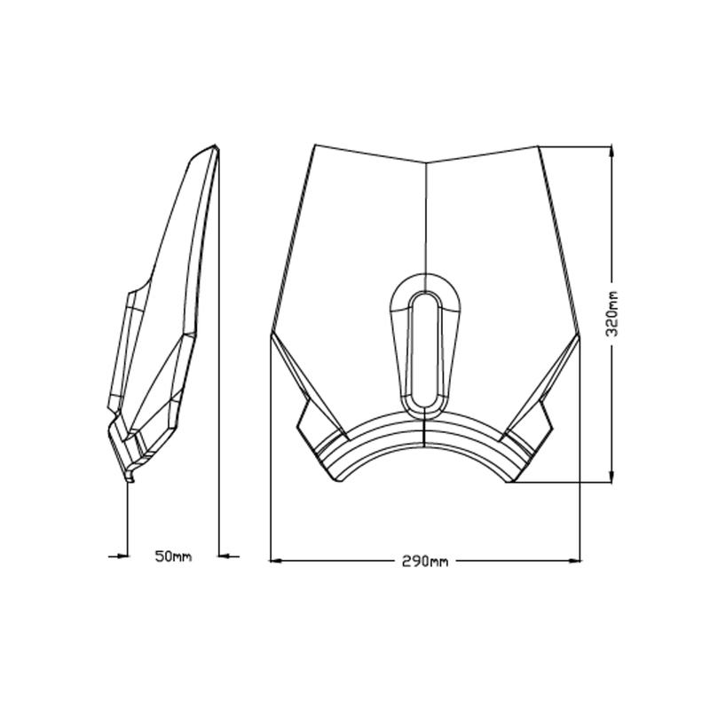 Parbriz PUIG NEW GEN. SPORT transparent