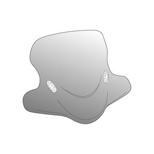 Windshield PUIG CITY TOURING 0572H smoke universal