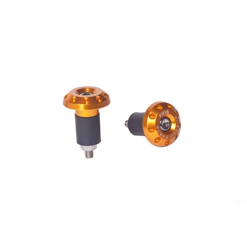 Universal bar ends PUIG RACE auriu D 13-18mm