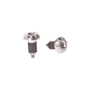 Universal bar ends PUIG RACE 6222P argintiu D 13-18mm