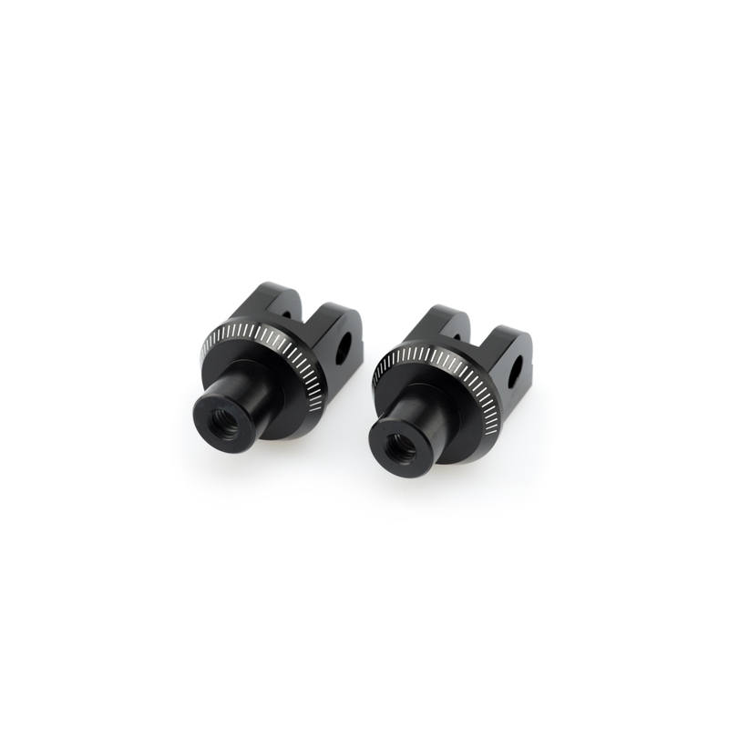 Footpeg adapters PUIG Negru