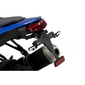 Adjustable license support PUIG 3861N Negru