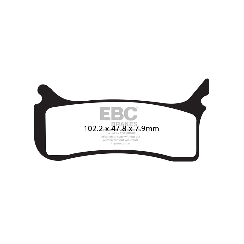 Placute de frana EBC