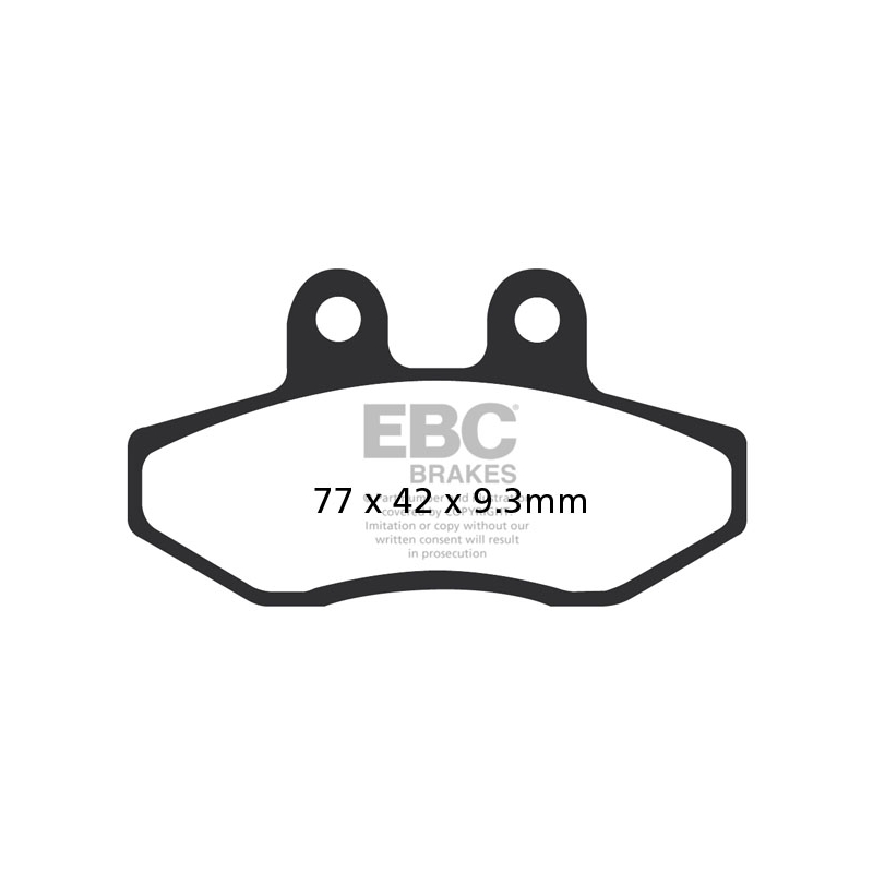 Placute de frana EBC
