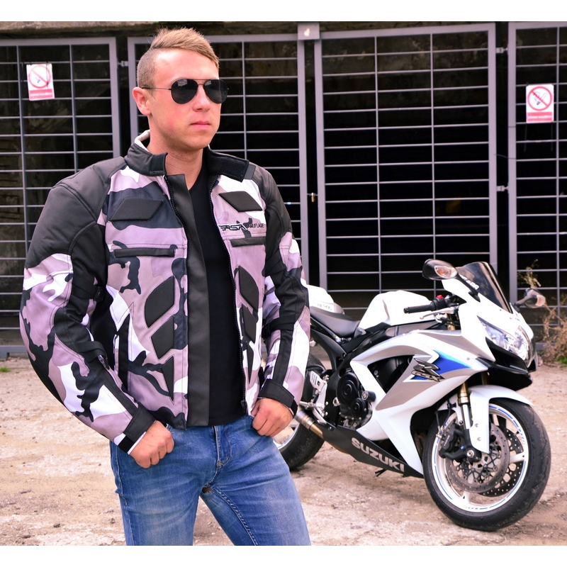 RSA Camuflaj camuflaj jachetă de motociclete lichidare