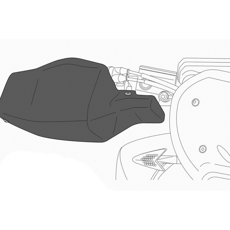 Protectii de maini PUIG MOTORCYCLE matt black