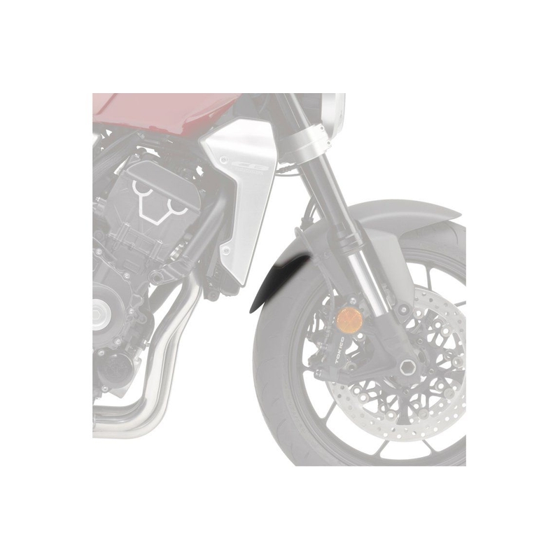 Front fender extension PUIG Negru
