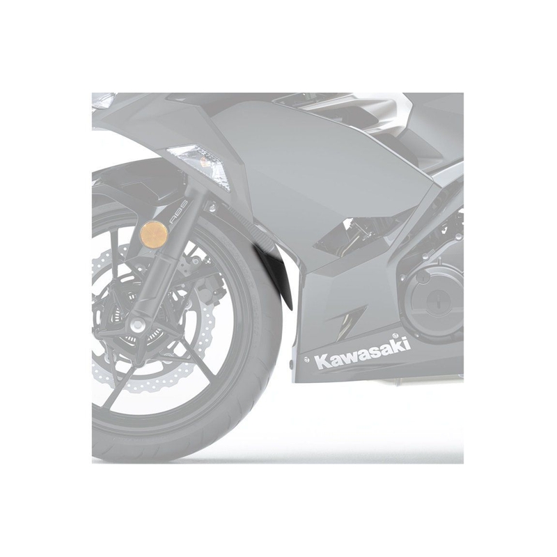 Front fender extension PUIG Negru