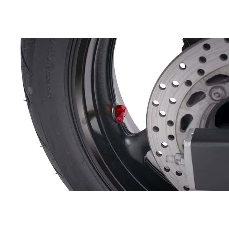 Valves for tubeless wheels PUIG Rosu D 8,3mm