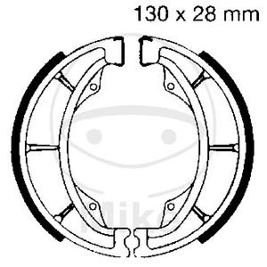 Brake shoe set EBC S602 inclusiv arcurile