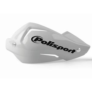 Spare plastic guard POLISPORT TOUQUET 8306900001 Alb