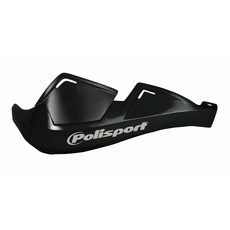 Handguard POLISPORT EVOLUTION INTEGRAL with mounting kit (?22 mm) Negru