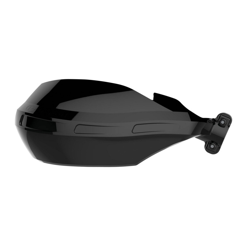 Handguard POLISPORT NOMAD with universal plastic mounting kit Negru