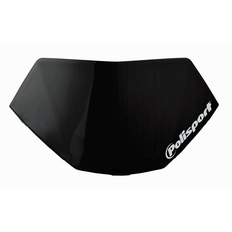 Headlight removable number plate POLISPORT HALO LED Negru