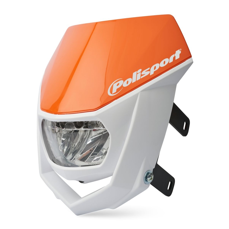 Far POLISPORT HALO LED with LED portocaliu