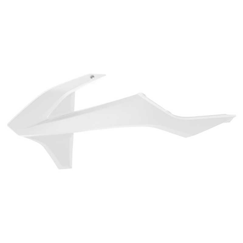 Radiator scoops POLISPORT (pereche) Alb