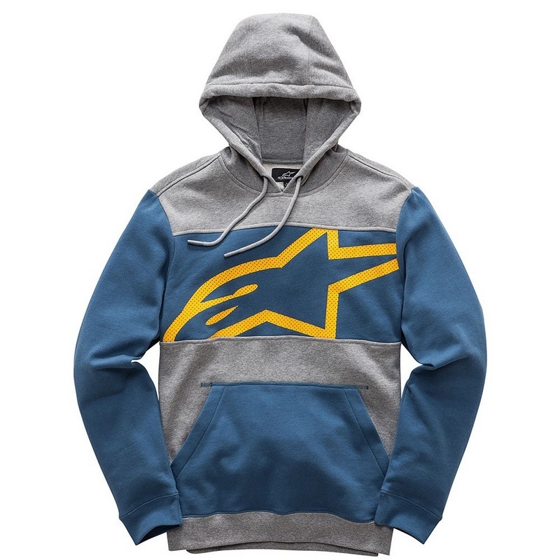 Alpinestars Protocol Fleece Sweatshirt gri-albastru