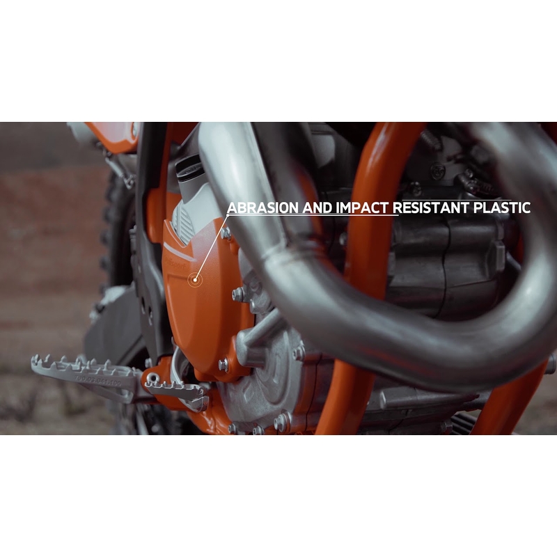 Clutch cover protector POLISPORT PERFORMANCE yellow RM 01