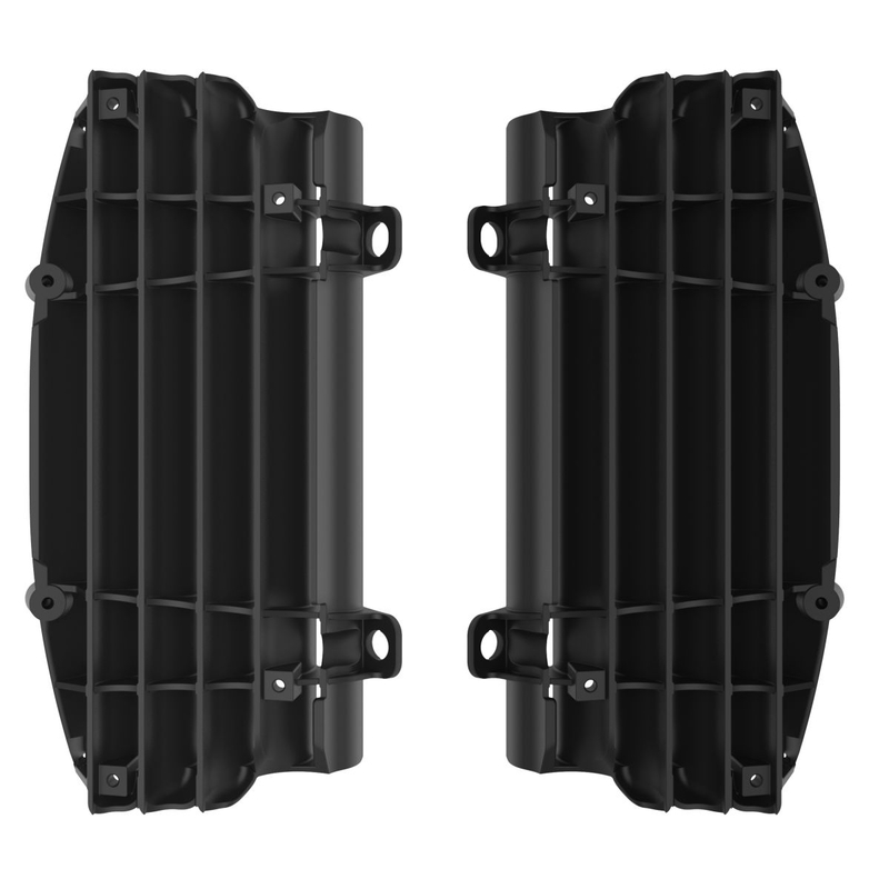 Radiator louvers POLISPORT Negru