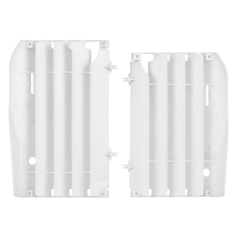 Radiator louvers POLISPORT Alb pentru HONDA CRF 450 R 2009-2012