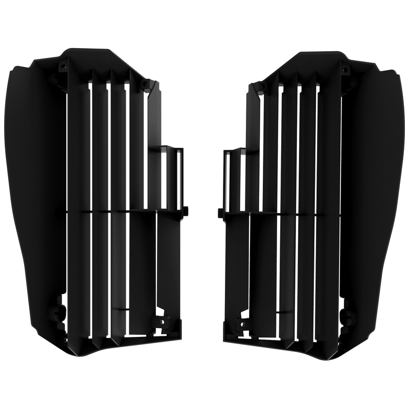 Radiator louvers POLISPORT PERFORMANCE Negru