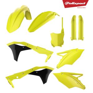 Kit plastice POLISPORT Flo yellow pentru KAWASAKI KX 250 (F) 4T 2017-2018