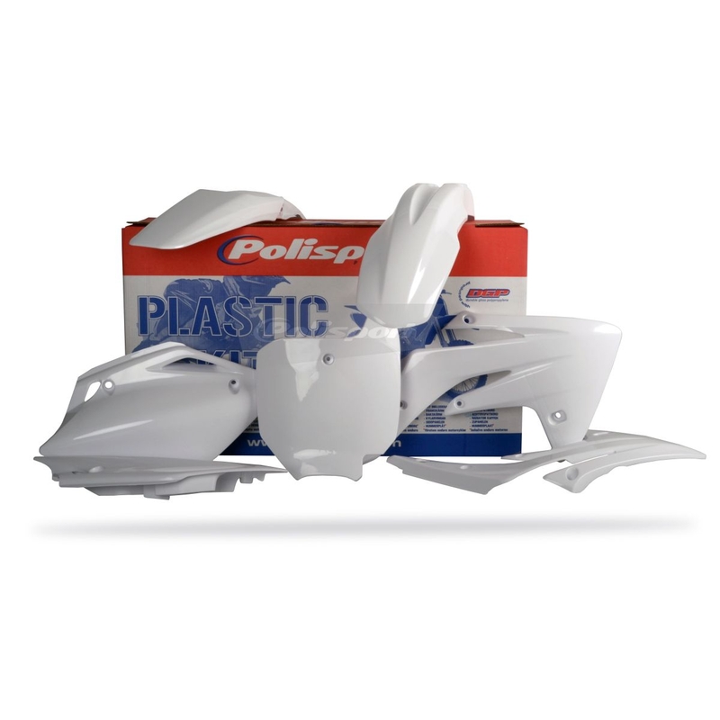 Kit plastice POLISPORT Alb